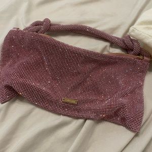 Pink rhinestone Cult Gaia HERA NANO BAG